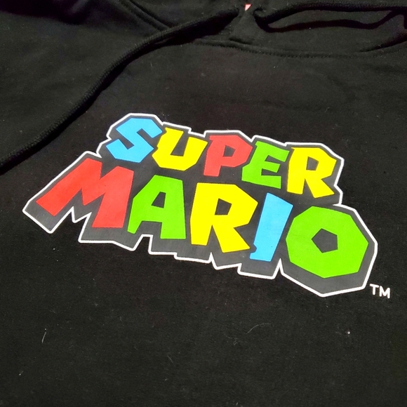 Super Mario Bros. Hooded Sweatshirt / Hoodie - Picture 1 of 5